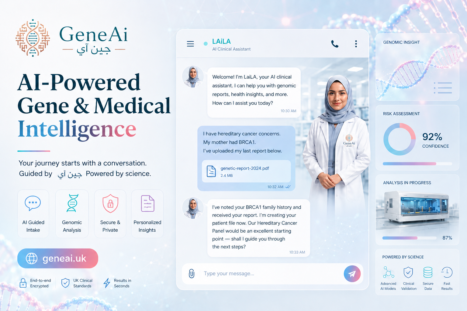 GeneAI — AI-Powered Gene & Medical Intelligence